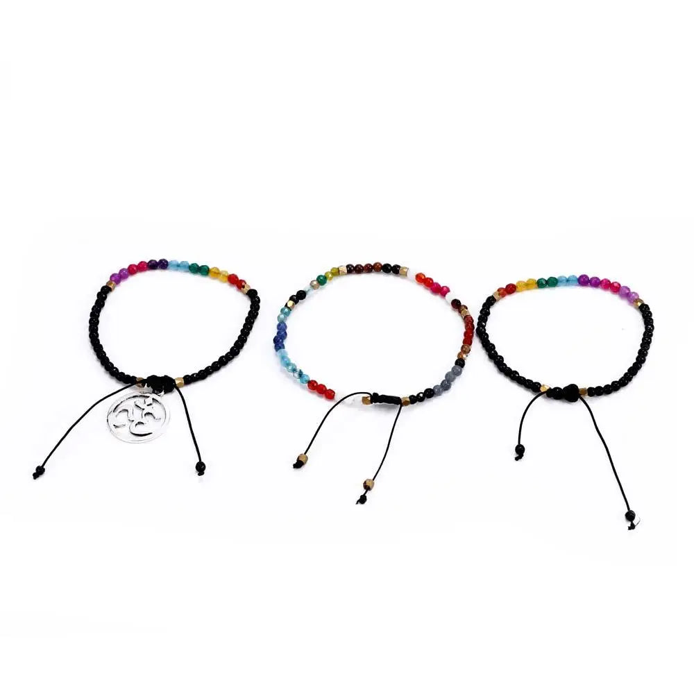 7 Chakra Yoga Boho "Healing" Bracelet - Festigal