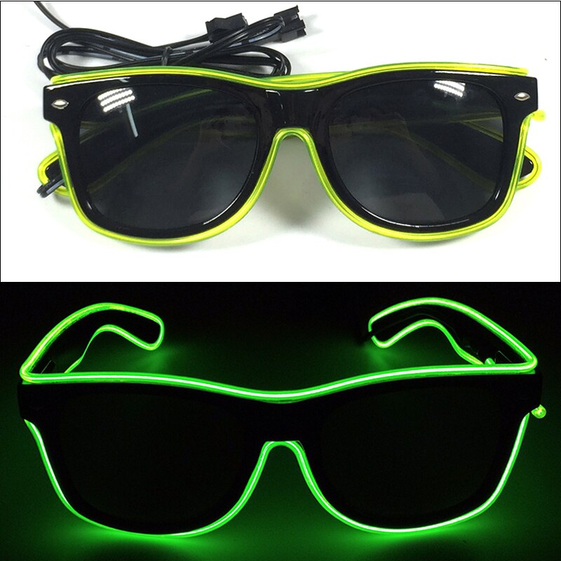 Futuristic Science Tech Colour Change Glasses - Festigal