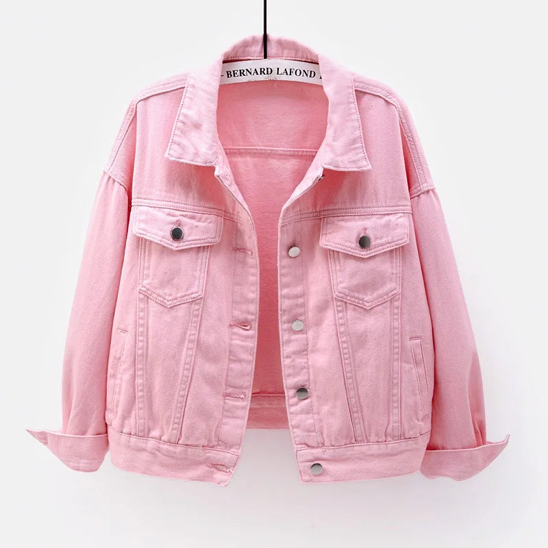 Pastel Coloured Denim Jackets - Festigal