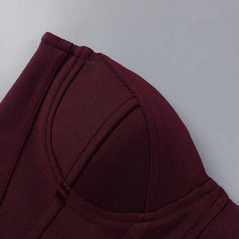 Gradient Top & Tassel Skirt Set - Festigal