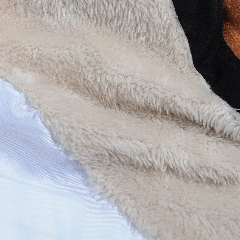 Midwest Style Cotton Lambswool Lined Jacket - Festigal