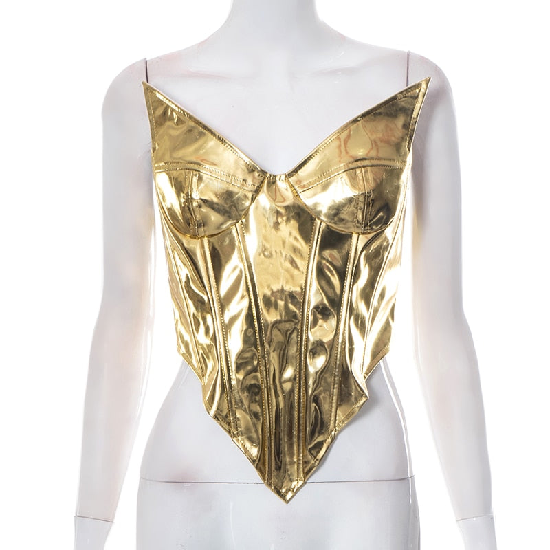 Statement Metallic Corset - Festigal