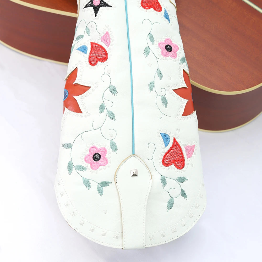 Embroidered Western Cowboy Boots