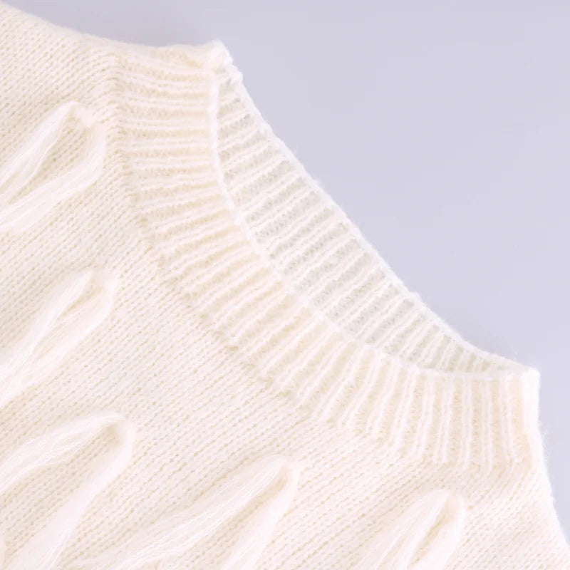 Exaggerated Tassel Sweater - Festigal