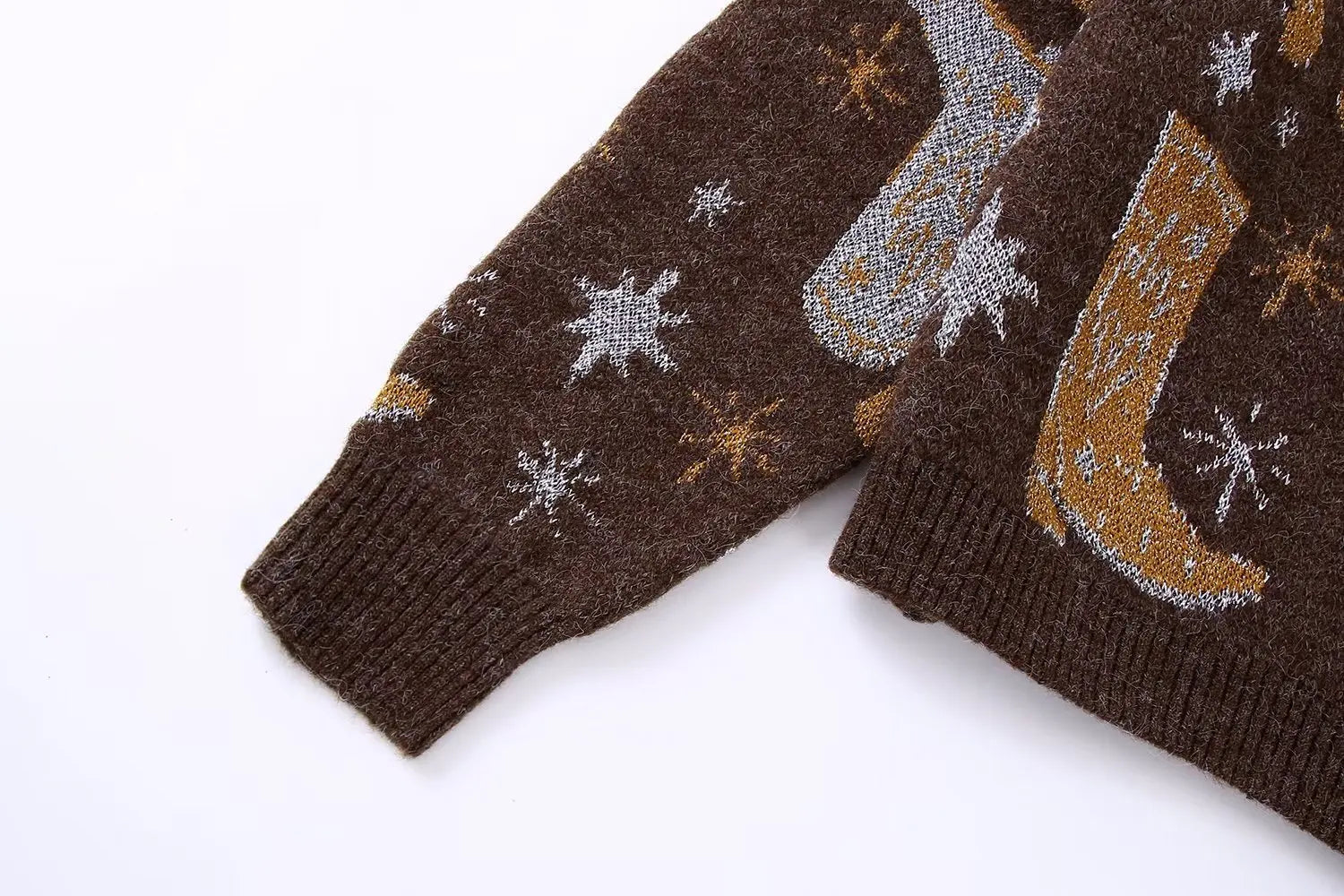 Cowgirl Metallic Knit Jumper - Festigal