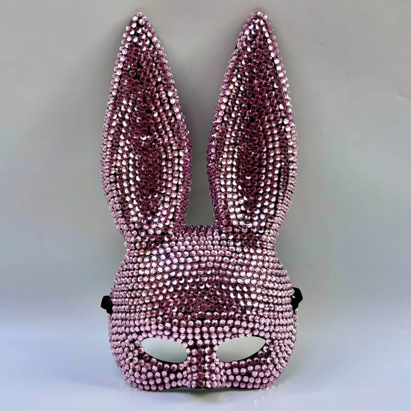 Sequin Bunny Mask