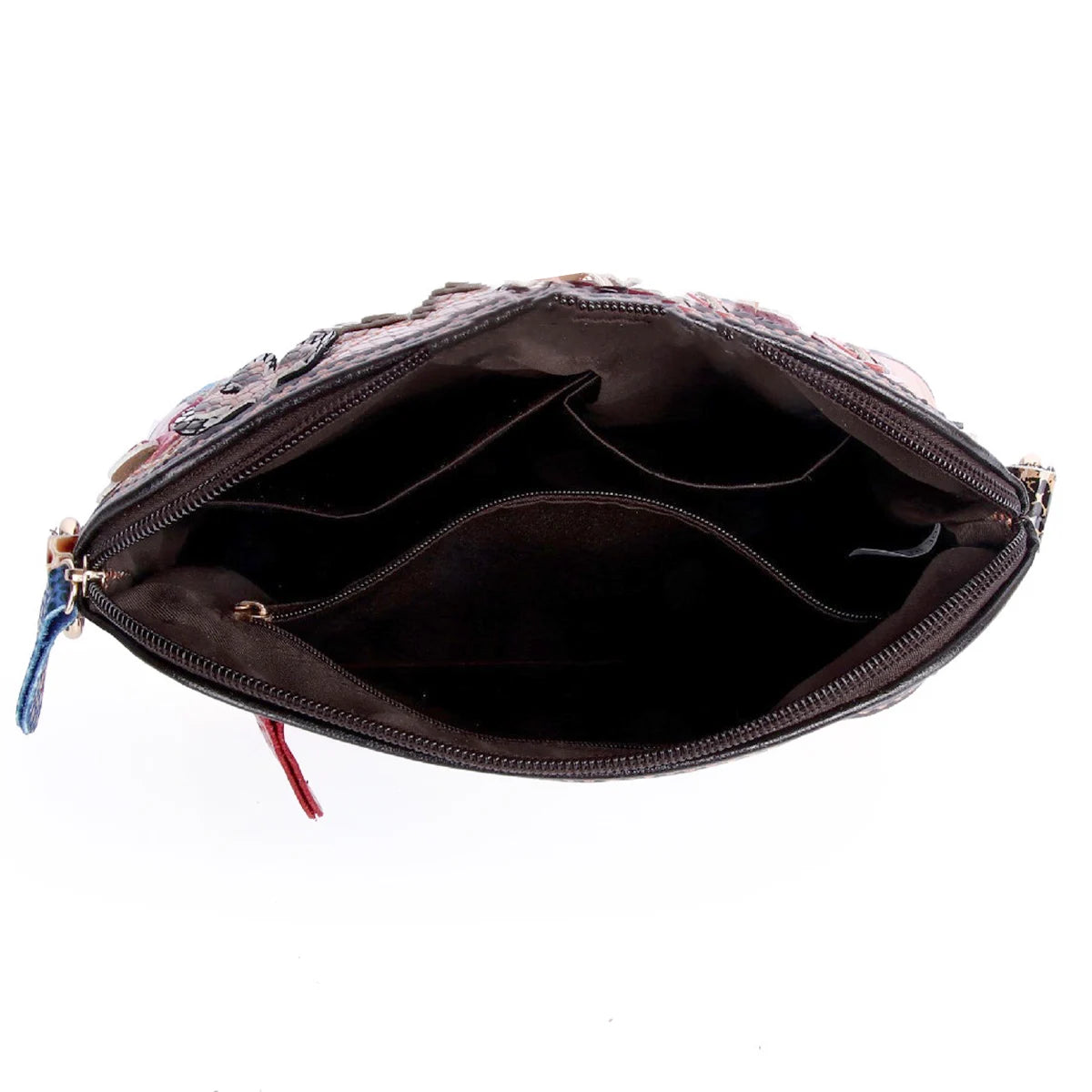 Festival Colours Flowers & Mosaics Shoulder Handbag - Festigal