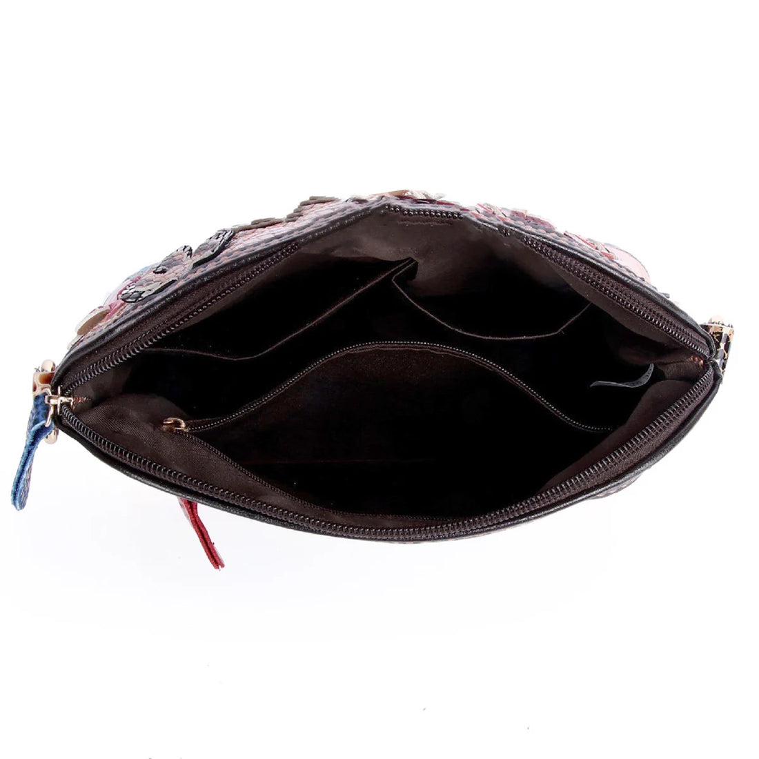 Festival Colours Flowers & Mosaics Shoulder Handbag - Festigal