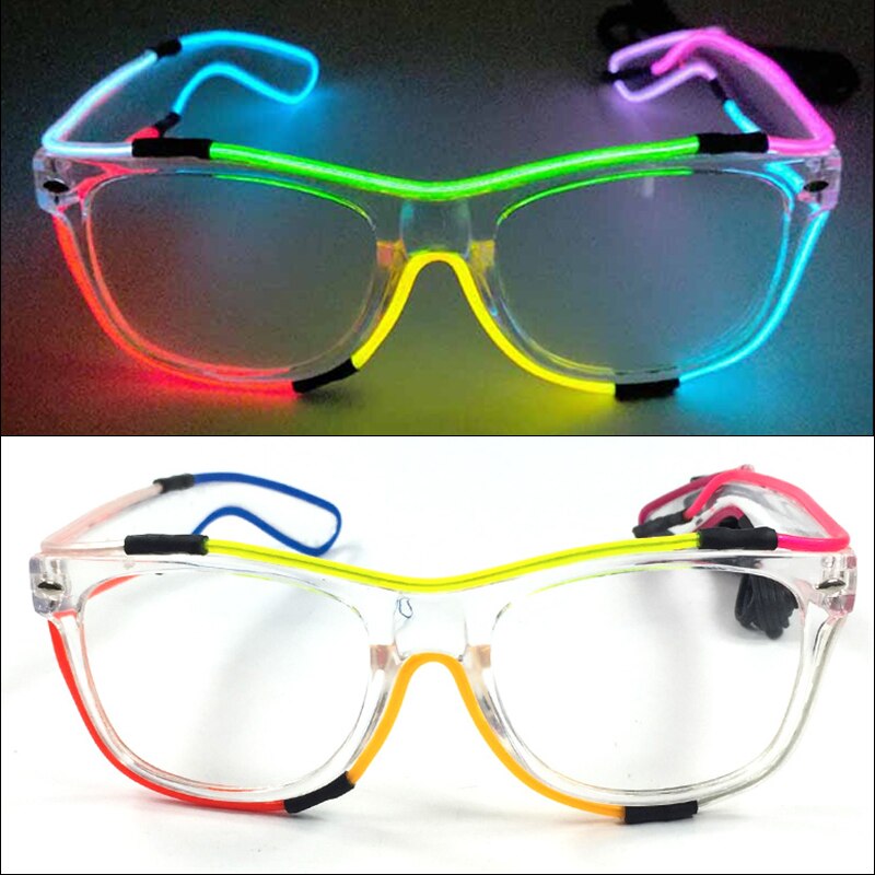 Futuristic Science Tech Colour Change Glasses - Festigal