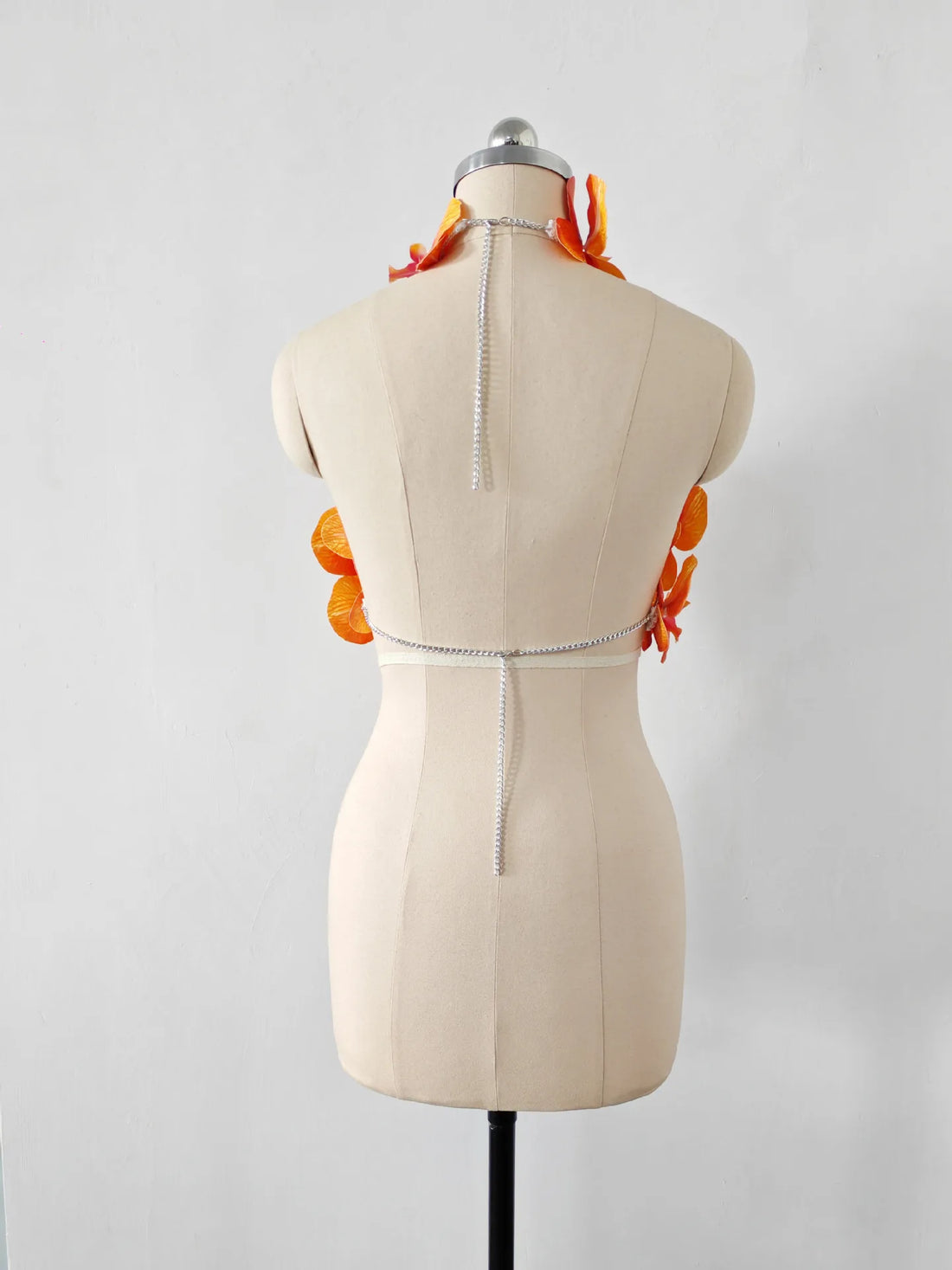 3D Flower Halterneck Top