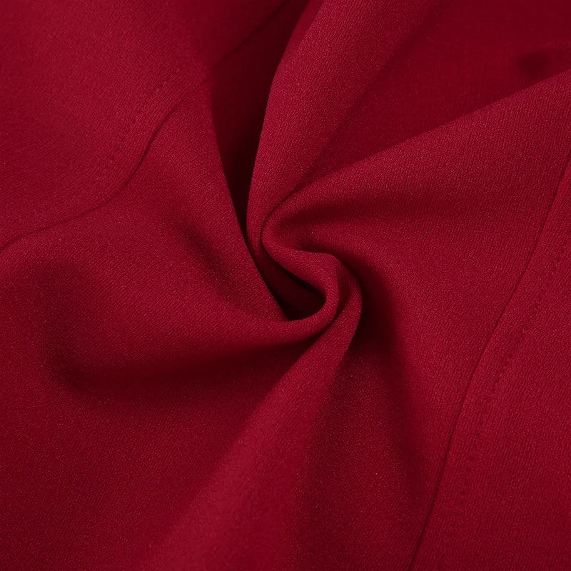 Lace Up V Neck Bandage Top - Festigal