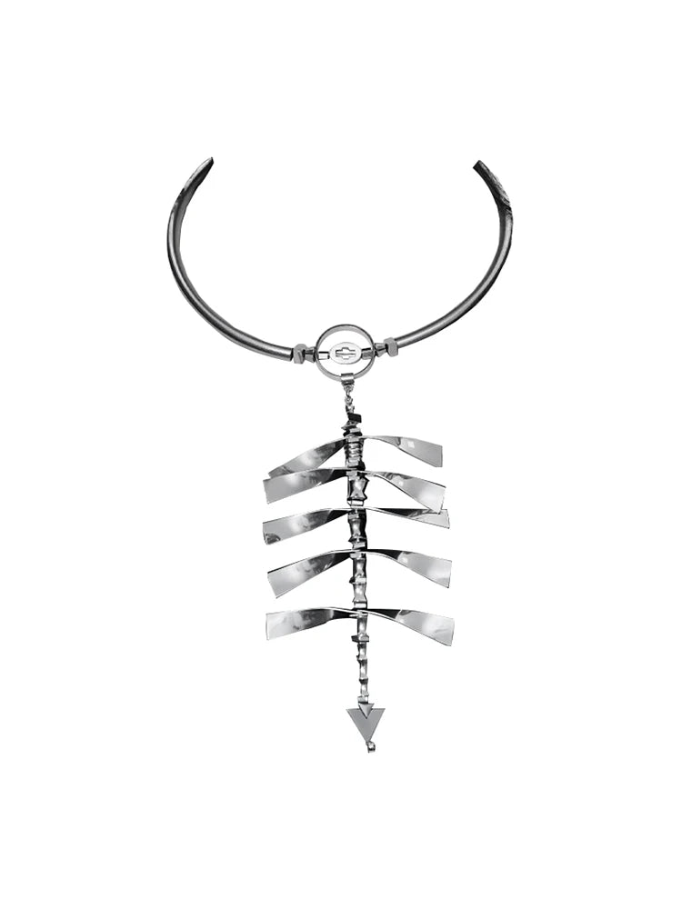 Spine Cyberpunk Necklace - Festigal
