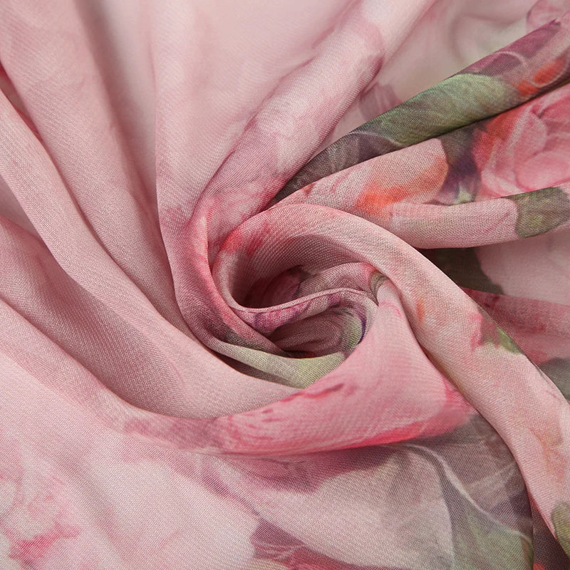 Floral Asymmetrical Shorts - Festigal