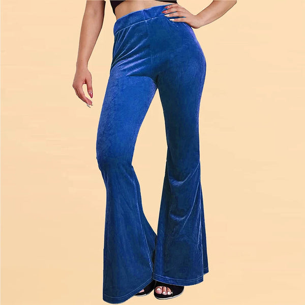 Flared Velvet Trousers - Festigal