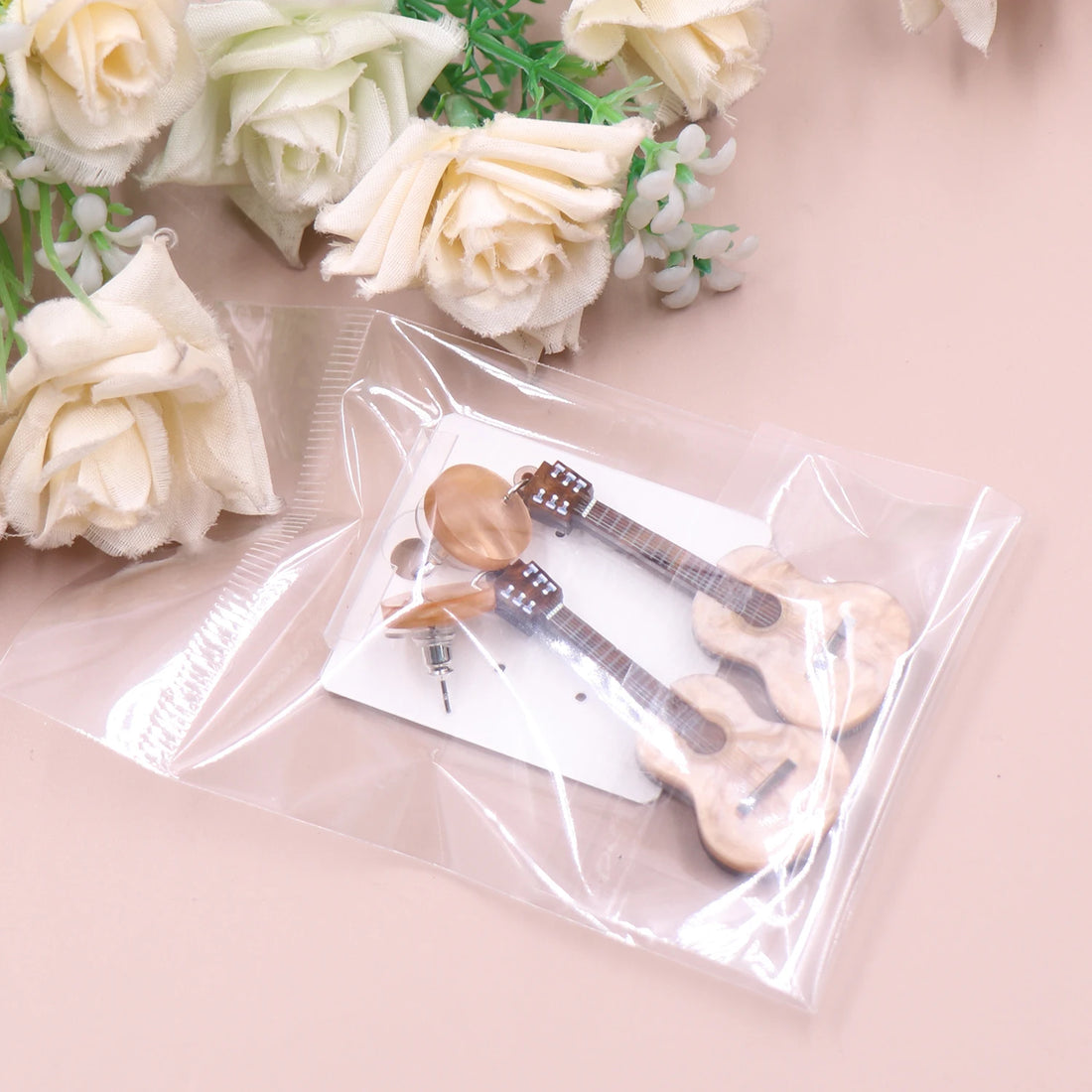 Acrylic Guitar Earrings - Festigal