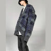 Mens Criss Cross Wool Cardigan - Festigal
