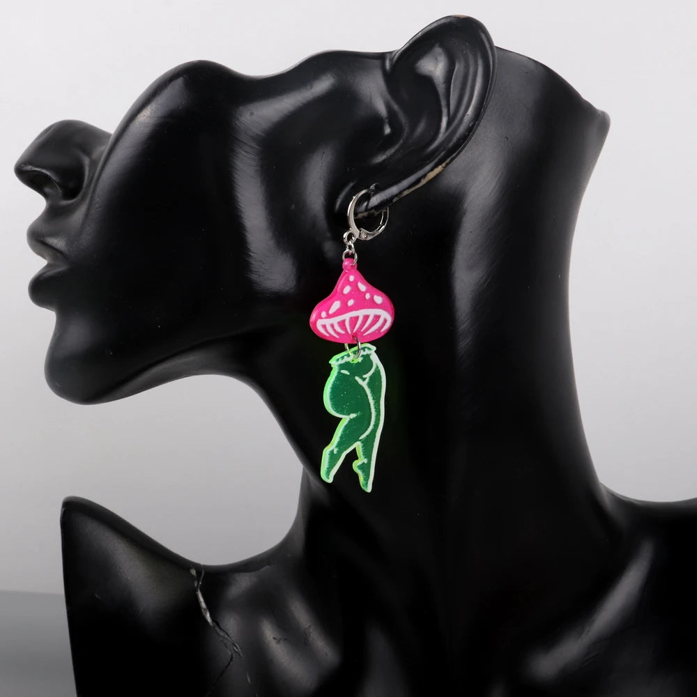 Mushroom Lady Earrings