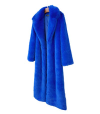 Faux Fur Long Coat