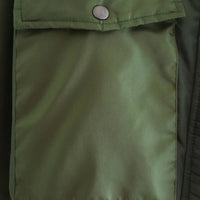 Indie Style Green Bomber Jacket - Festigal
