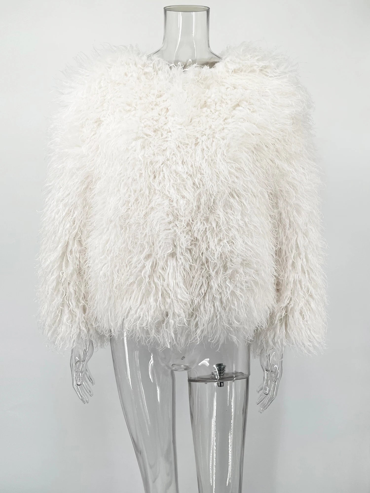 Shaggy Faux Fur Jacket - Festigal