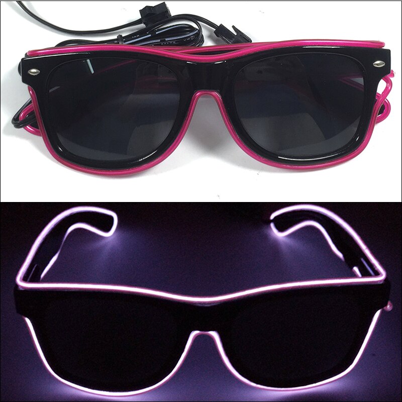 Futuristic Science Tech Colour Change Glasses - Festigal