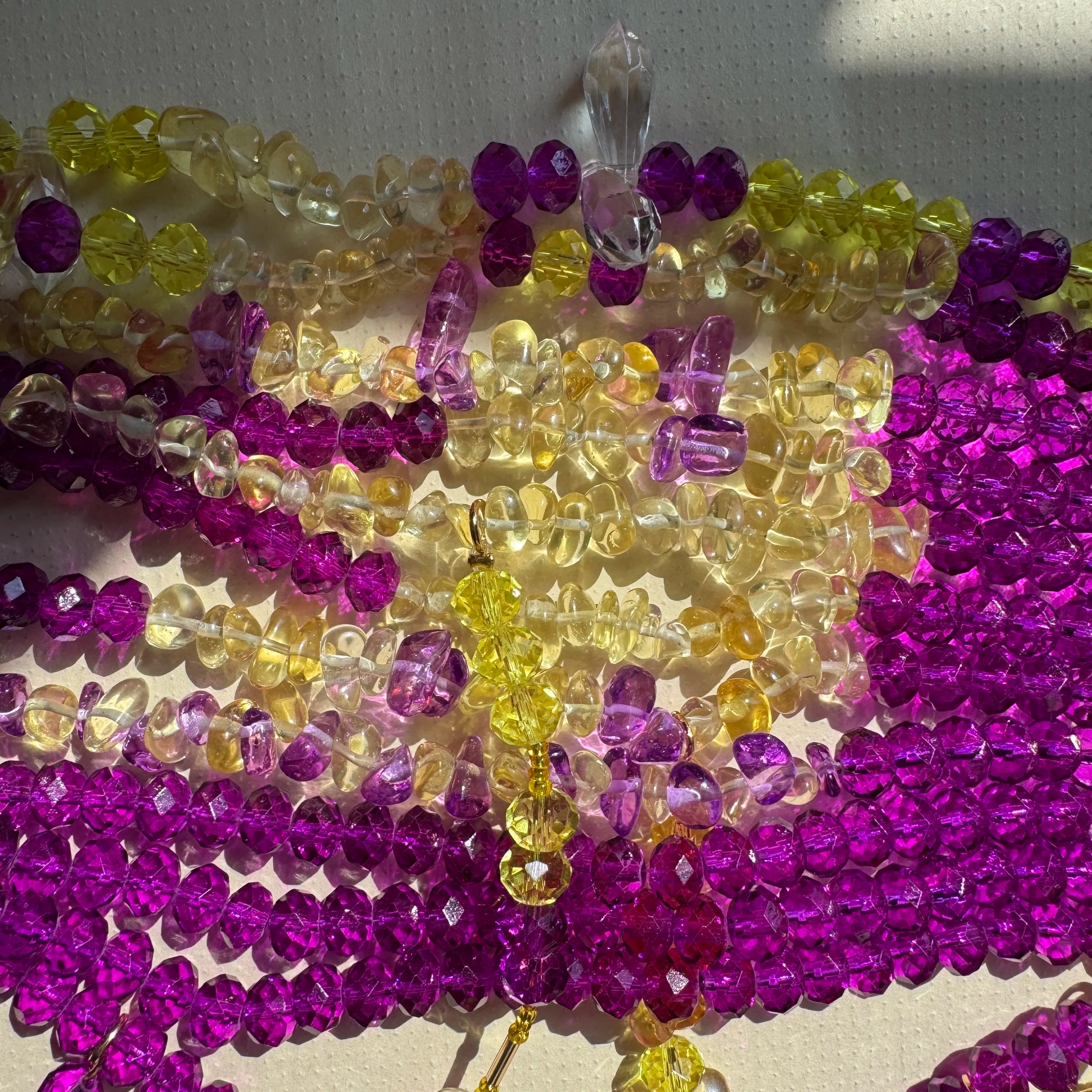 Beaded Tassel Chain Halter Neck Top