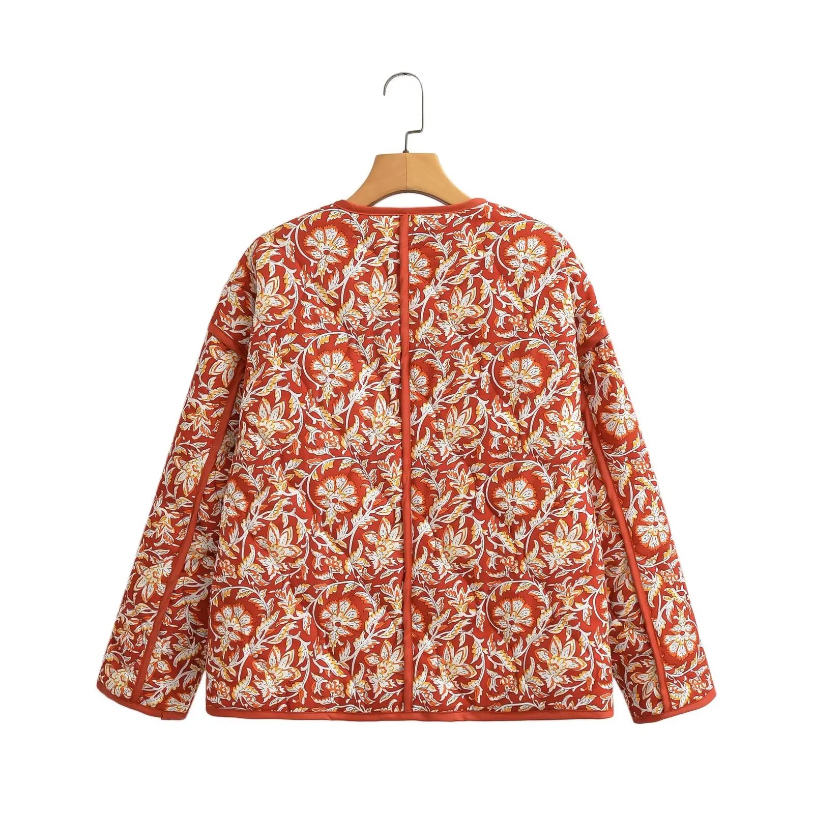Quilted Paisley Ethnic Jacket - Festigal