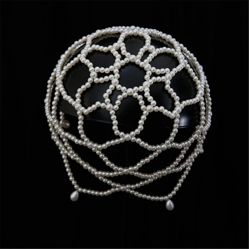Pearl Hollow Out Hair Accessory