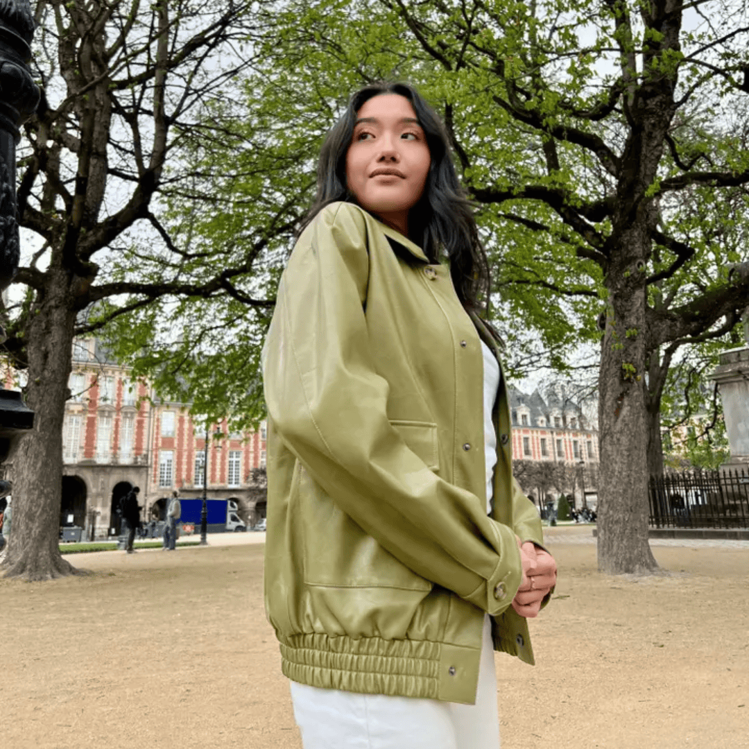 Vinyl Bomber Jacket - Festigal