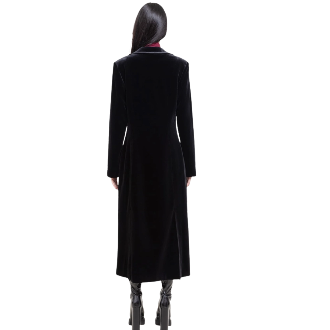 Velvet Longline Jacket