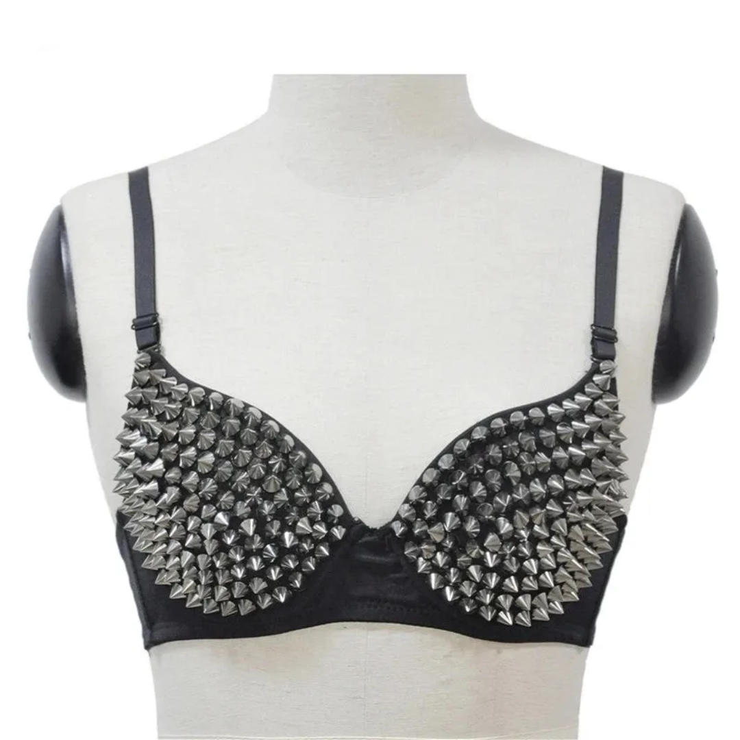 Gothic Spiked Bra - Festigal