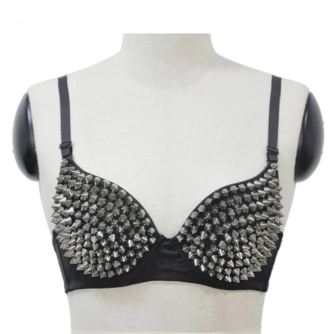 Gothic Spiked Bra