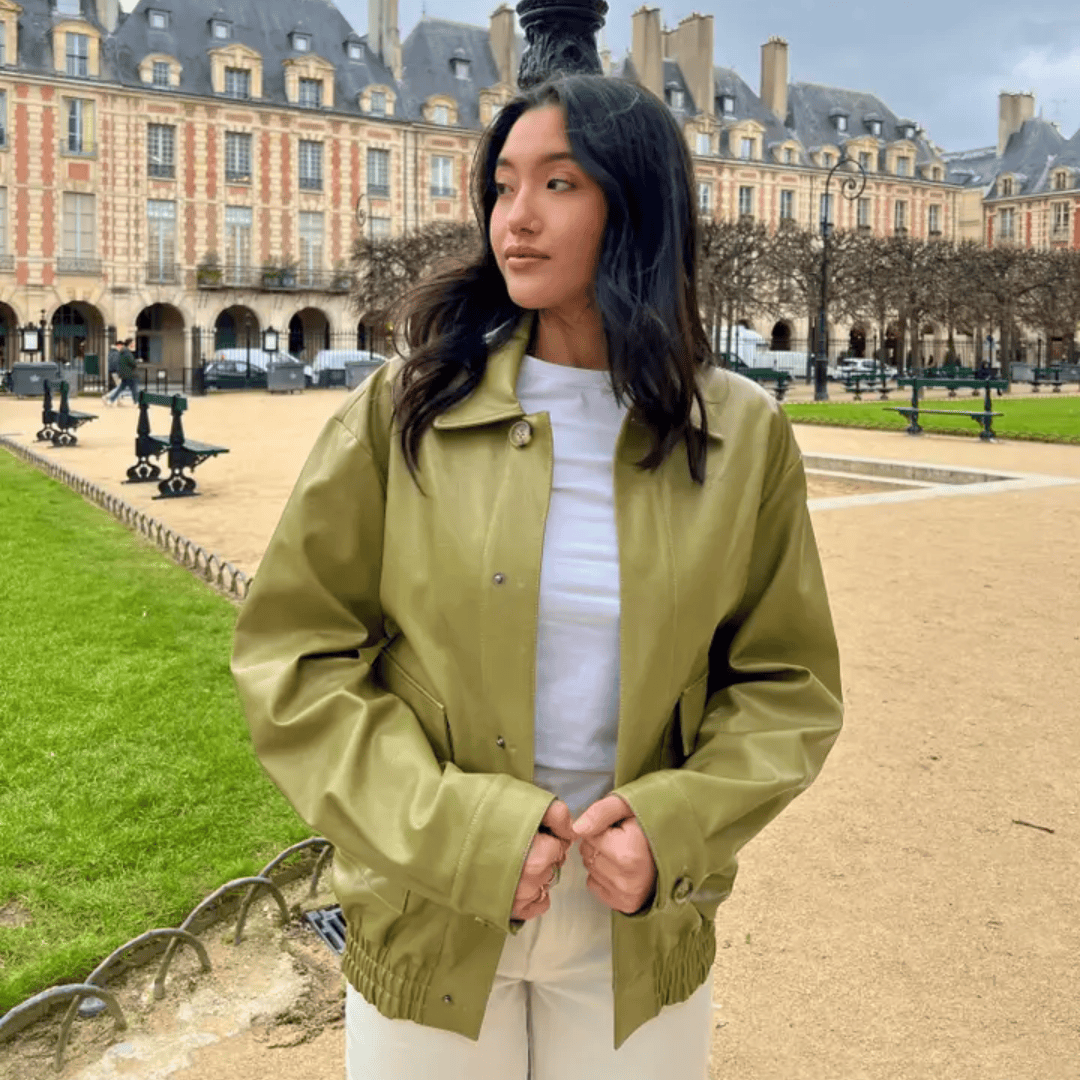 Vinyl Bomber Jacket - Festigal