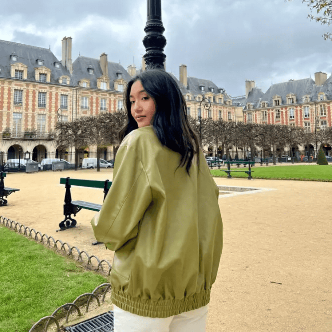 Vinyl Bomber Jacket - Festigal