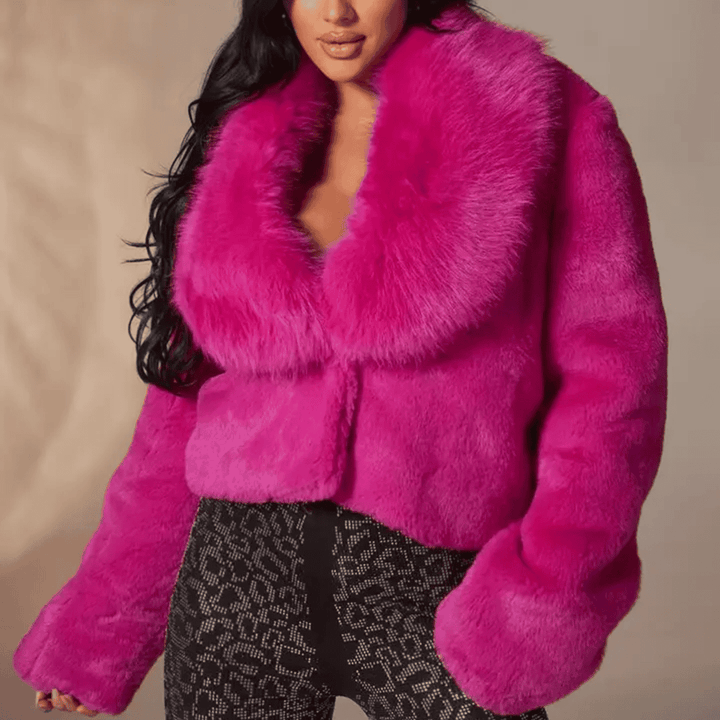 Faux Fur Short Coat - Festigal