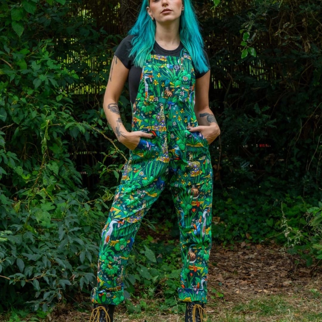 Pond Life Stretch Dungarees