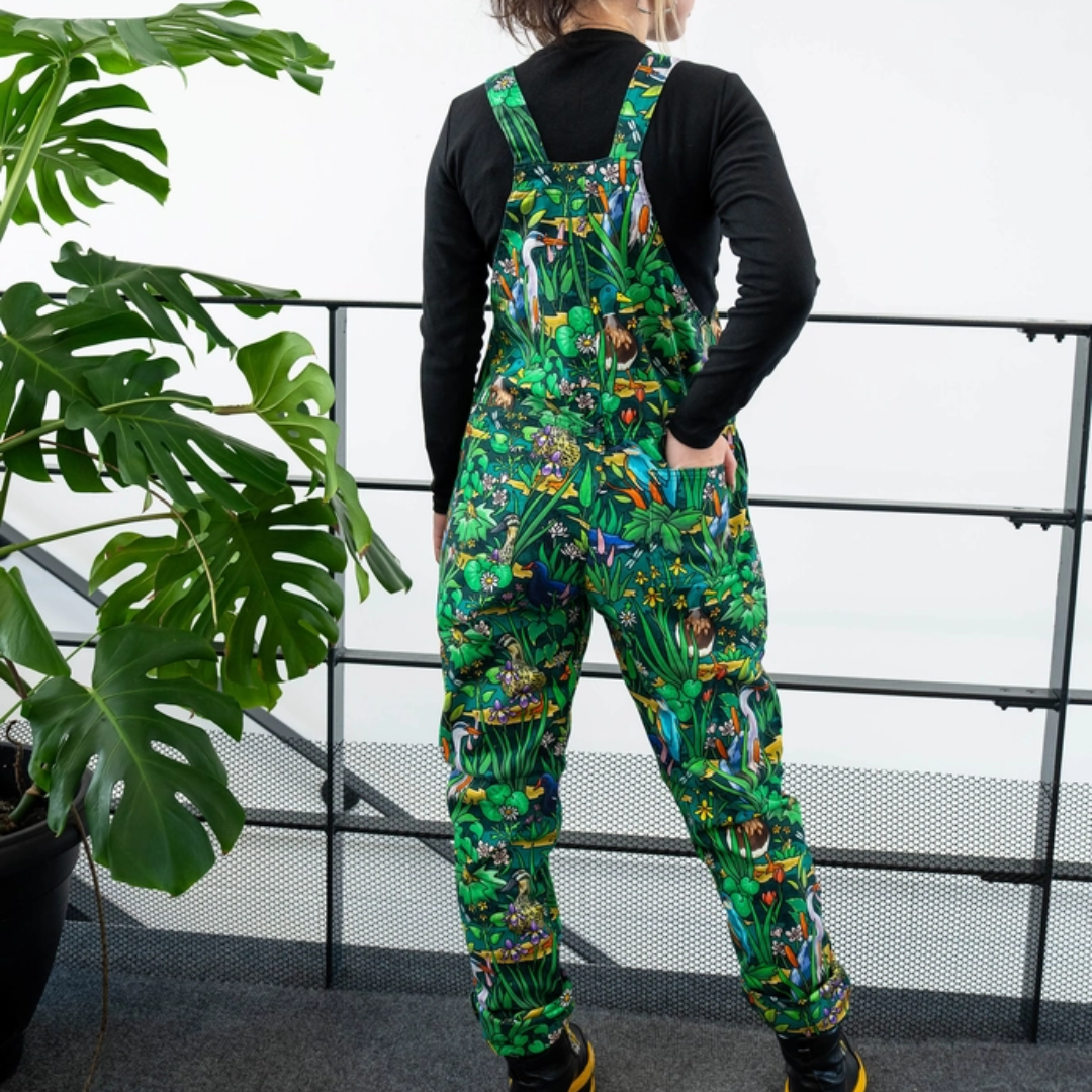 Pond Life Stretch Dungarees