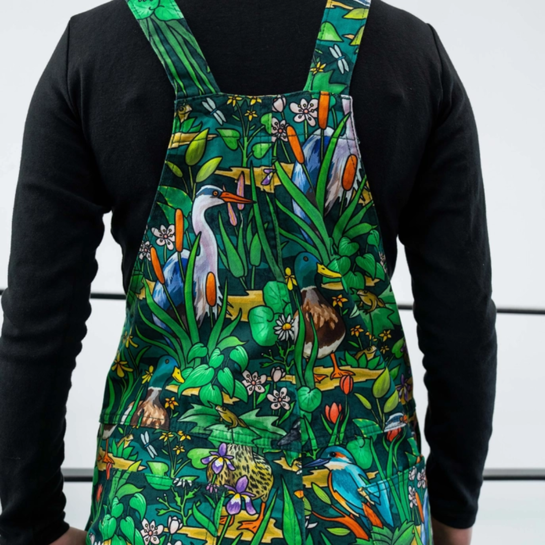 Pond Life Stretch Dungarees