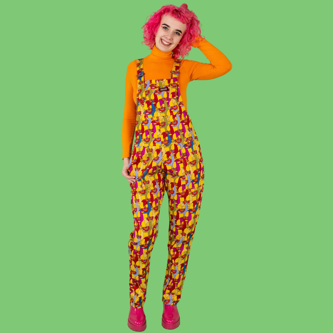 Drama Llama Stretch Twill Dungarees