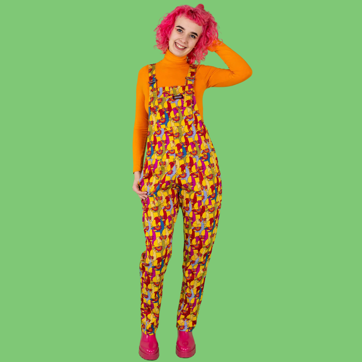 Drama Llama Stretch Twill Dungarees