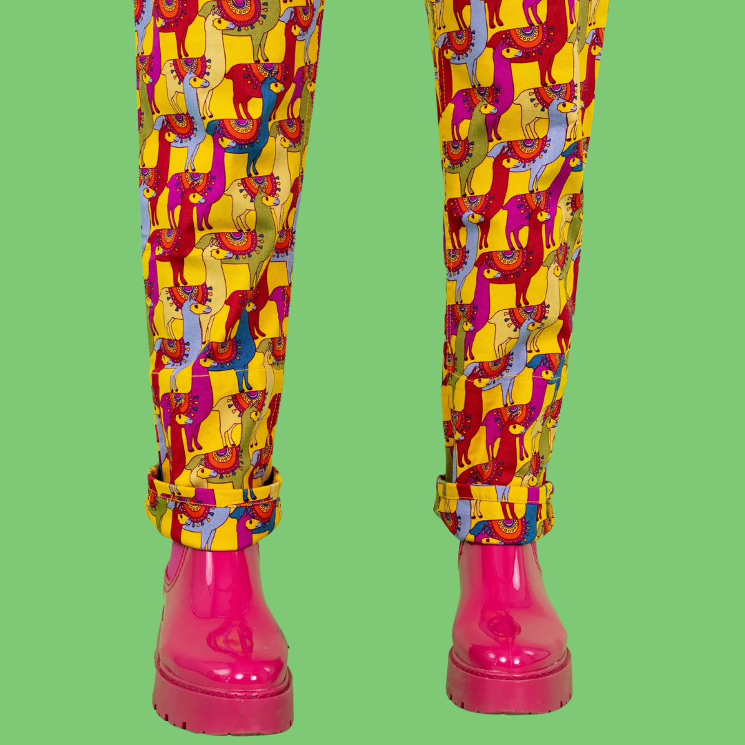 Drama Llama Stretch Twill Dungarees