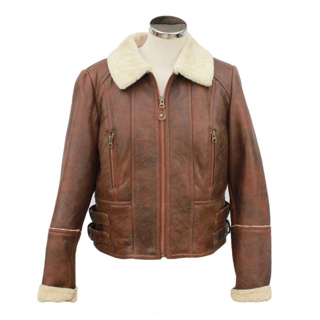 Sheepskin Aviator Jacket