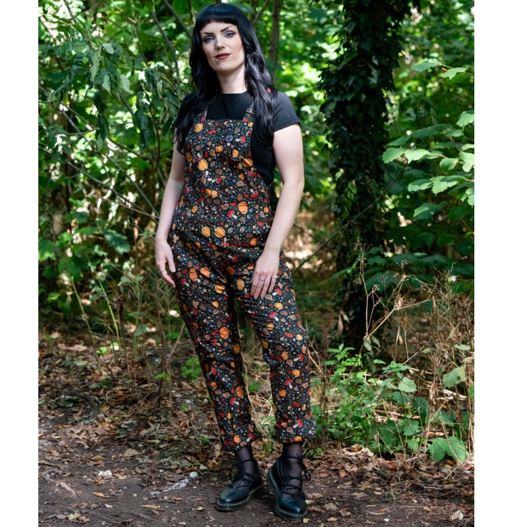 Autumn Stretch Dungarees 🎃