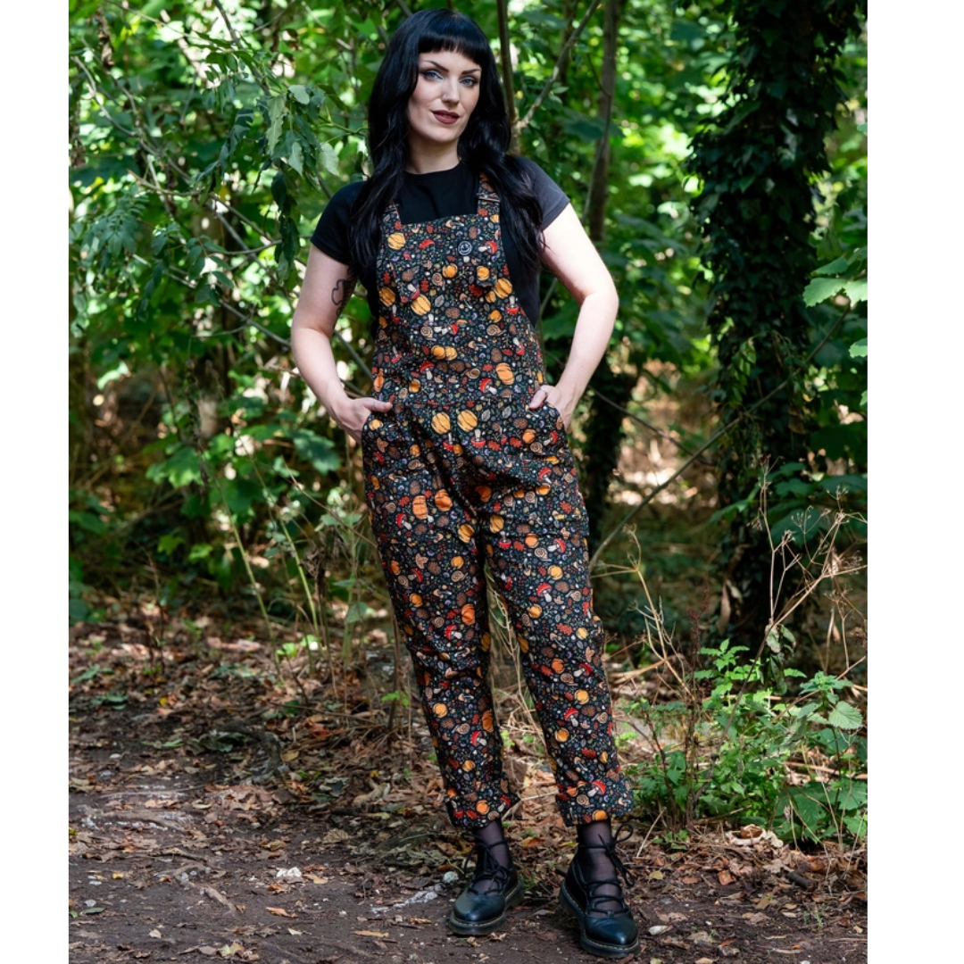 Autumn Stretch Dungarees 🎃