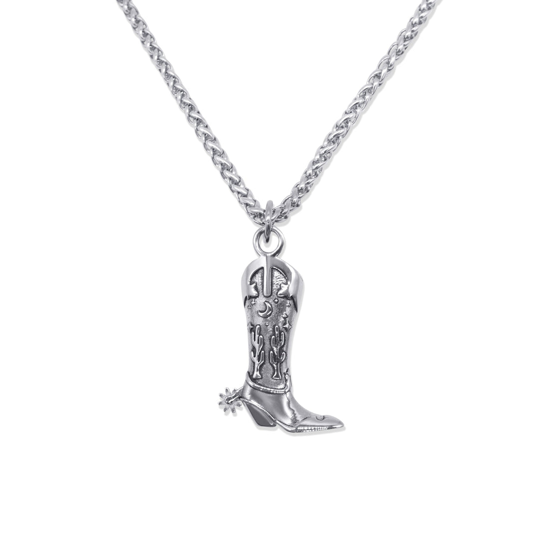 Cowgirl Boot Necklace