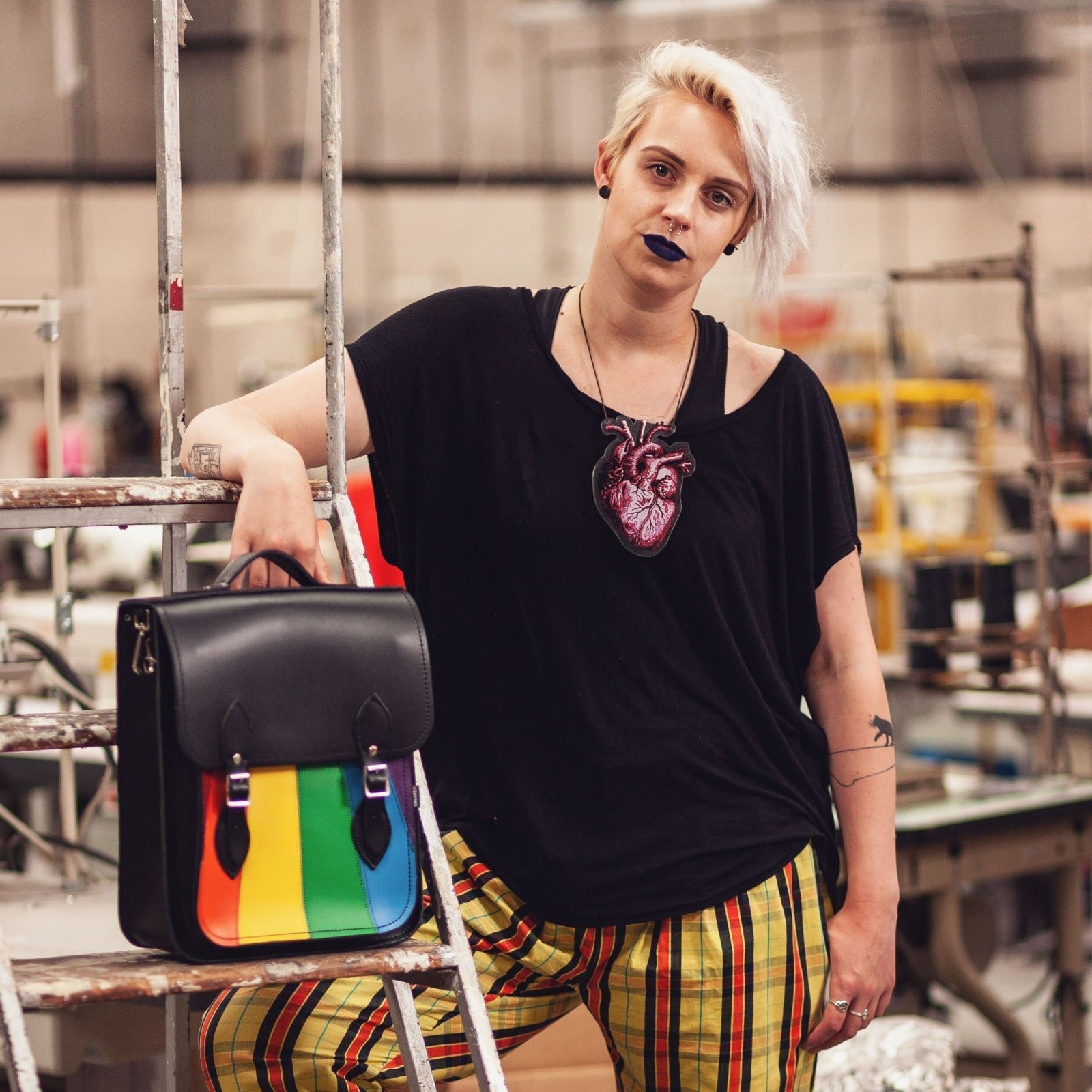 Pride Leather Backpack