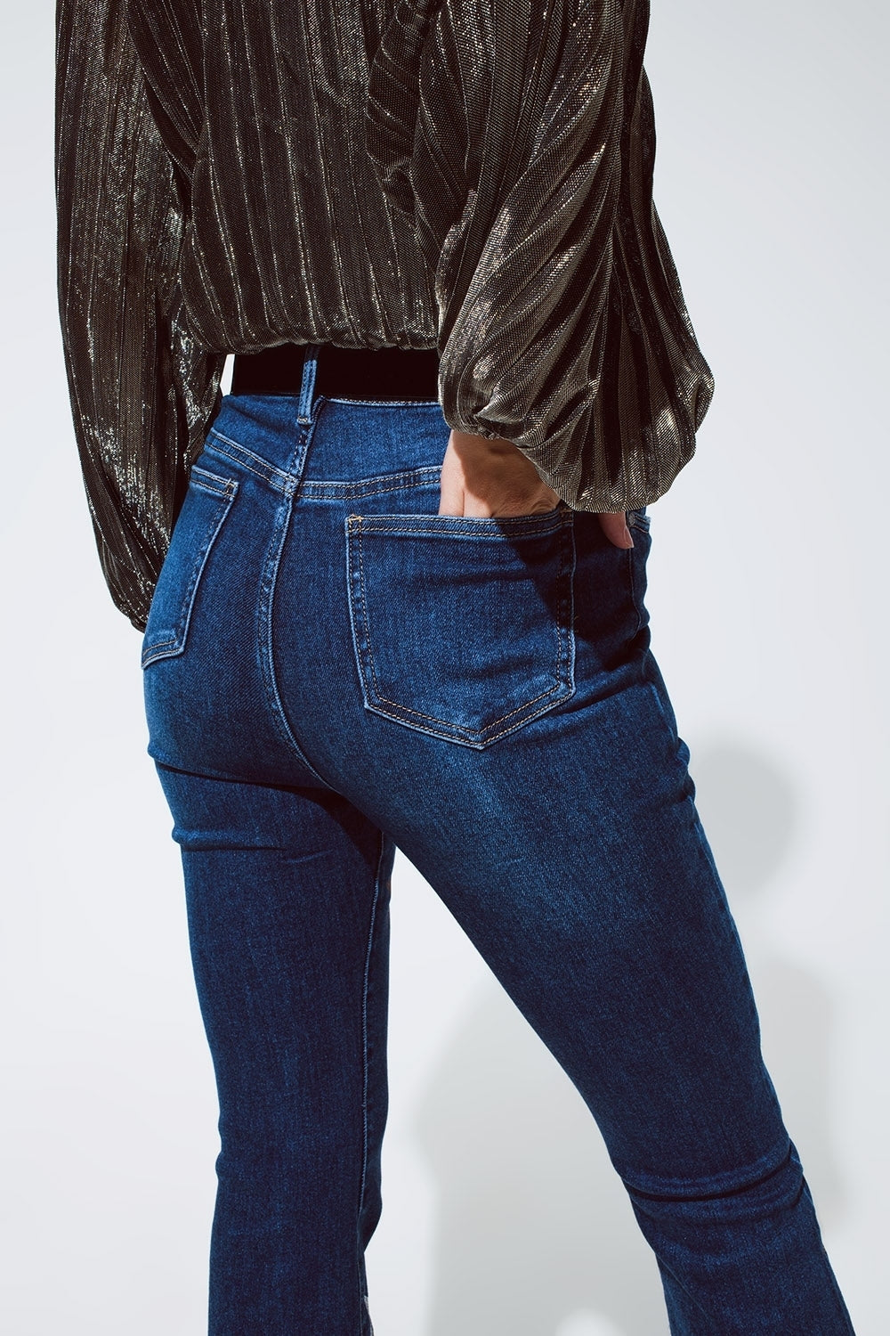 Star Flared Denim Jeans - Festigal