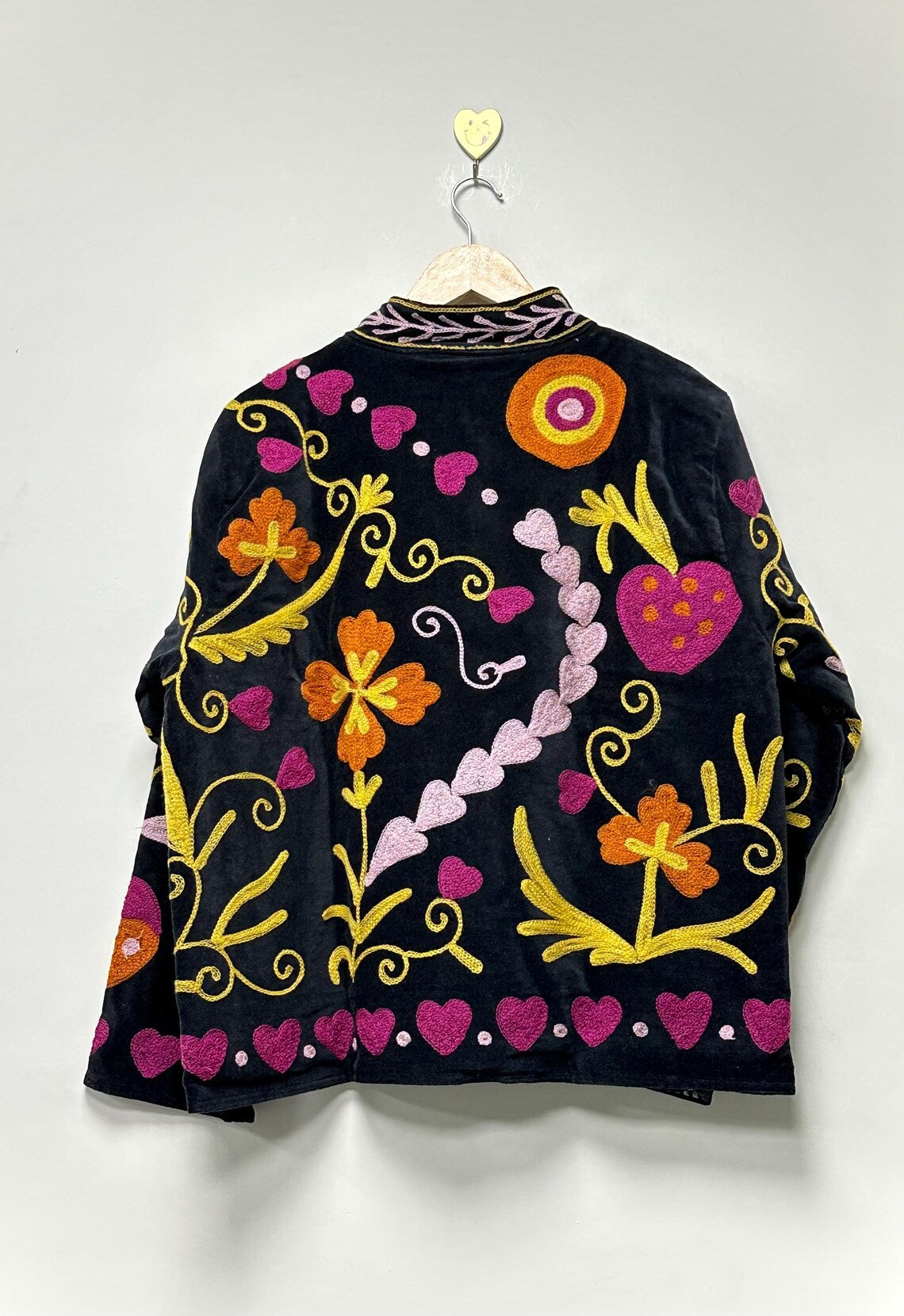 Velvet Abstract Suzani Jacket