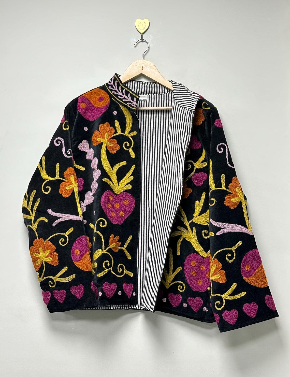 Velvet Abstract Suzani Jacket