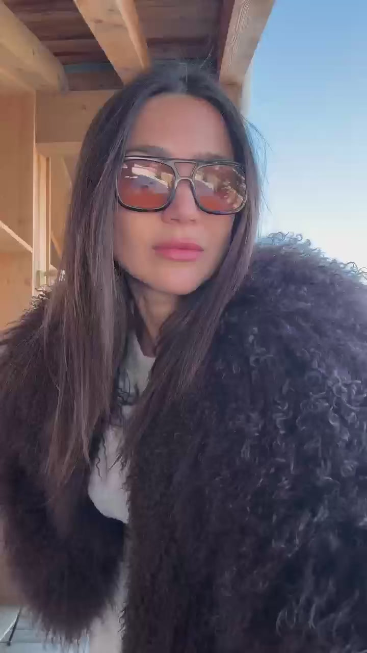 Shaggy Faux Fur Jacket